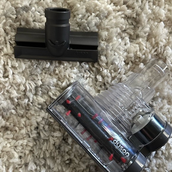 Dyson vac vacuum mini turbine head attachment tool pet hair shedding lot 2pc set - Picture 3 of 10